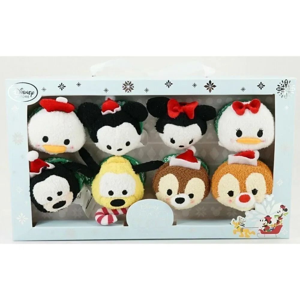 Tsum tsum 2015 holiday set - classic mickey and friends set of 8
